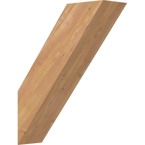 Ekena Millwork 5 1/2"W x 18"D x 22"H Traditional Smooth Knee Brace, Western Red Cedar BRC06X18X22TRA00SWR - main